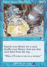 1x Long-Term Plans Heavy Play MTG Magic - Kid Icarus -
