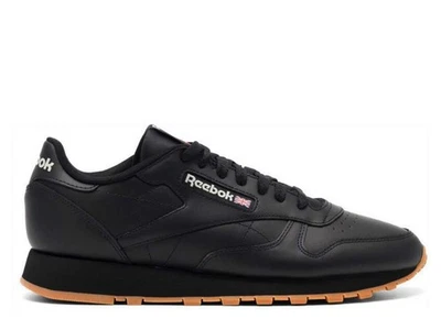 Reebok Herrenschuhe Sneakers 100008493 CLASSIC LEATHER Schwarz