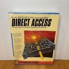 Direct Access, a menu system for IBM-PC/XT/AT, PS/2, and compatible computers