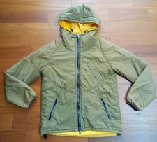 Snugpak Reversible Puffer Jacket Men’s L Beige Nylon Made in UK