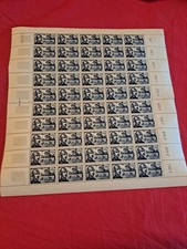 Timbres France Neufs **  FEUILLE COMPLETE  N° 1052  ANNEE 1956 TTB RARE