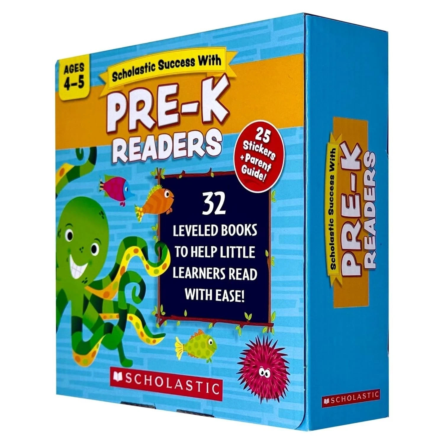 Scholastic Success With Pre-K Readers Box Set 32 Leveled Readers - Ages 4-5
