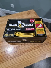 Yellow Jacket 100-ft. Outdoor Extension Cord w/ Lighted Ends