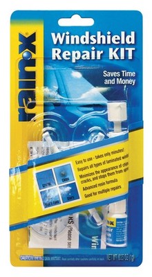 Rain-X 600001 Windshield Repair Kit - Quick and Easy Durable Pack of 1, Clear 