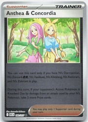 Anthea & Concordia Reverse Holo 182/217 Mega Evolution: Ascended Heroes