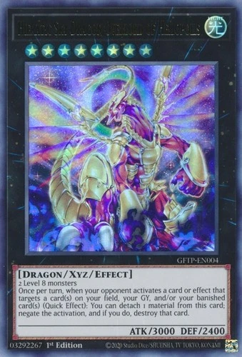 Hieratic Sky Dragon Overlord of Heliopolis - GFTP-EN004 - Ultra Rare - 1st Editi