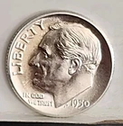 1950 P FSB Roosevelt Silver Dime ■ GEM/BU ■ #6018