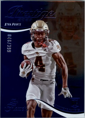 #ad 2023 Prestige Xtra Points Blue #390 Zay Flowers 399 FB $5.00