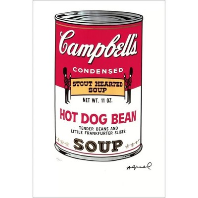 WARHOL Andy - Siebdruck ''Campbell's Soup II'' 57x39cm - 1995