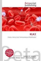 Lambert M. Surhone (U. A.) | KLK2 | Taschenbuch | Englisch (2026) | Omniscriptum
