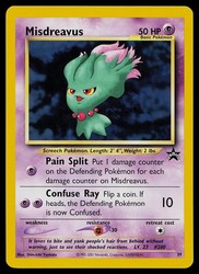Misdreavus 39/53 Wizards Black Star Promo