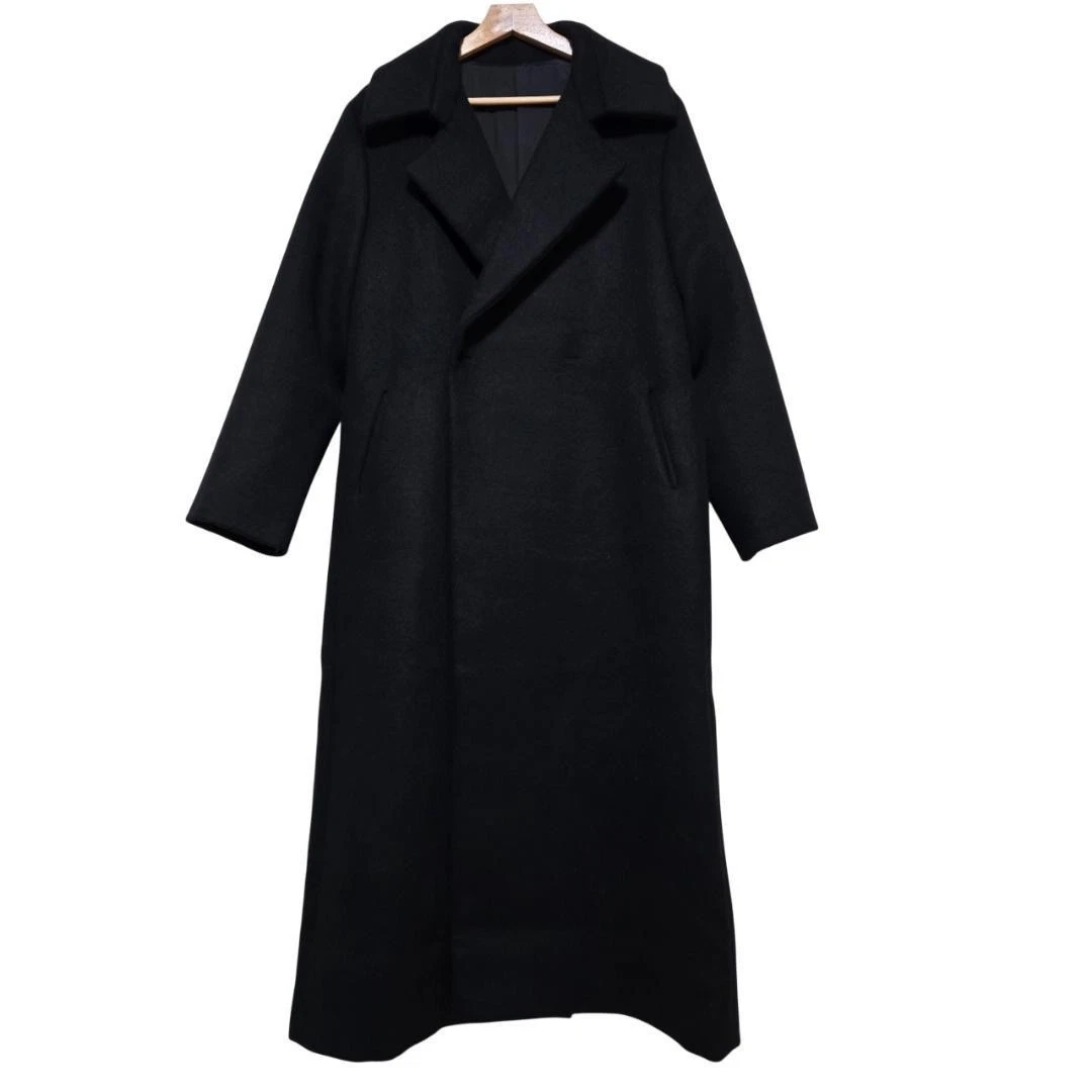 Yohji Yamamoto Coat Coats, Jackets & Vests Wool Outer Shell for
