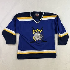Blue Knights Hockey Jersey Mens Small K1 Sportswear Mackie 73 Ice Hockey Team