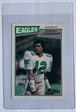 1987 Topps - Randall Cunningham #296 (RC) Eagles Rookie Trading Card