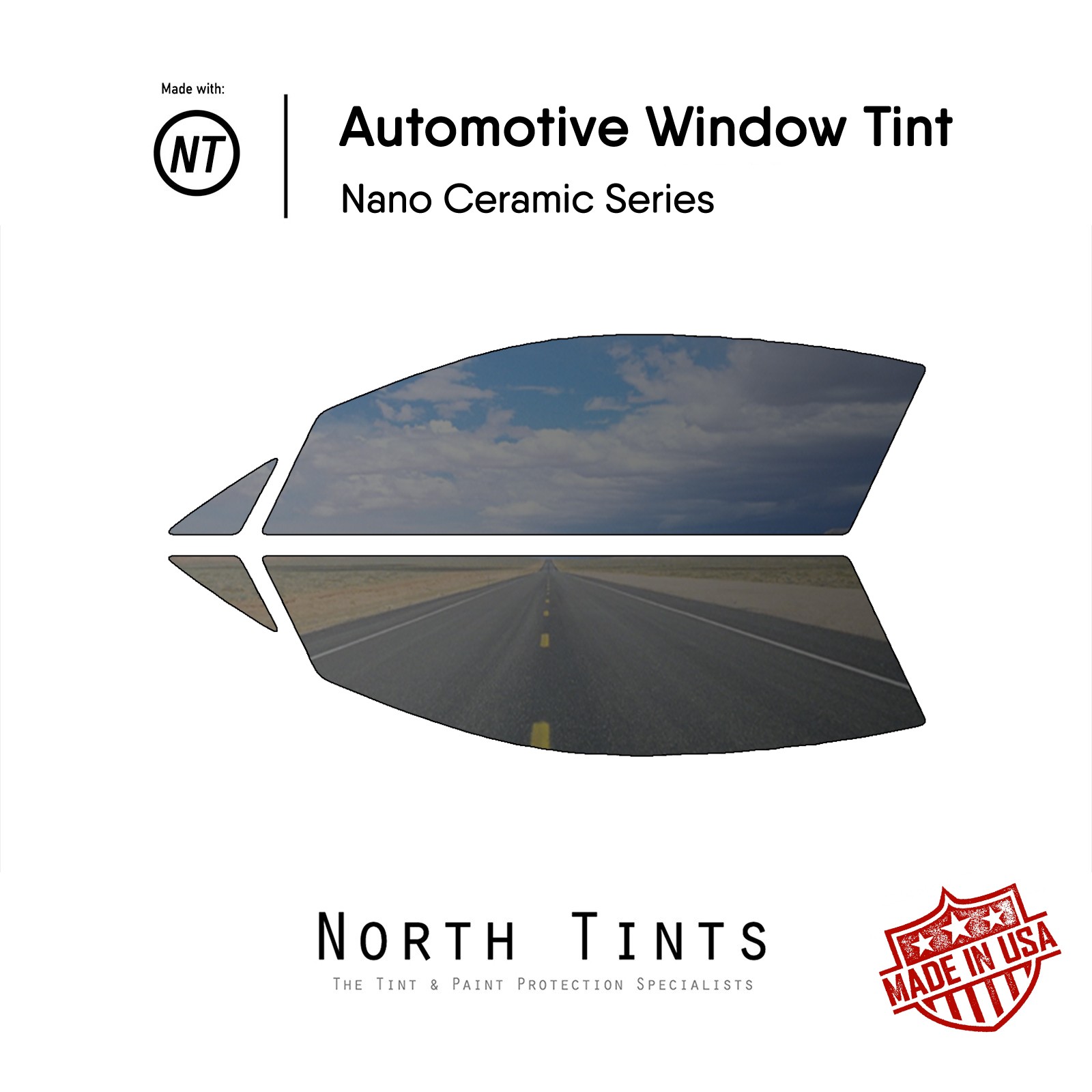 BMW i8 2014-2020 Front Window tints Set