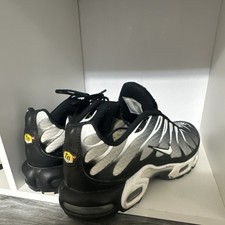 Nike Air Max Plus DM0032-003 Black Metallic Silver Mesh Men's Sneaker 2022