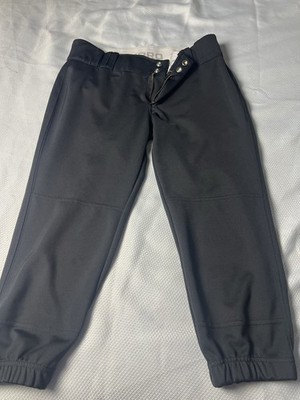 Champro Women's Athletic Baseball Softball Pants Black Sports Uniform Size M