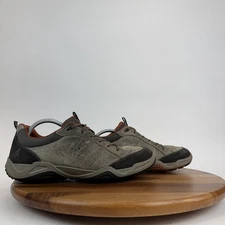 Mens Ecco Sierra II Valencia Low Taupe Leather Comfort Sneakers Shoes Size EU 44