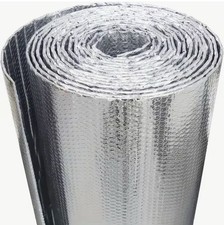 Foil Bubble Insulation Roll Thermal Heat Reflective Barrier Sheet Van Car Roof