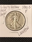 1940-S  Liberty Walking Half Dollar  F