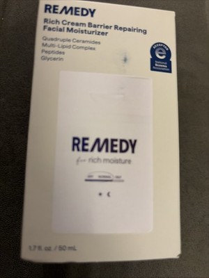 Remedy For Moisturizing - Barrier Repairing Rich Cream Moisturizer - NIB - 50ml