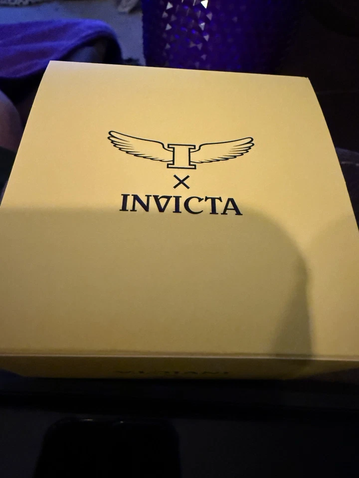 全新带标签 Invicta 男士手表全金色表盘 — 第 3/3 张图片