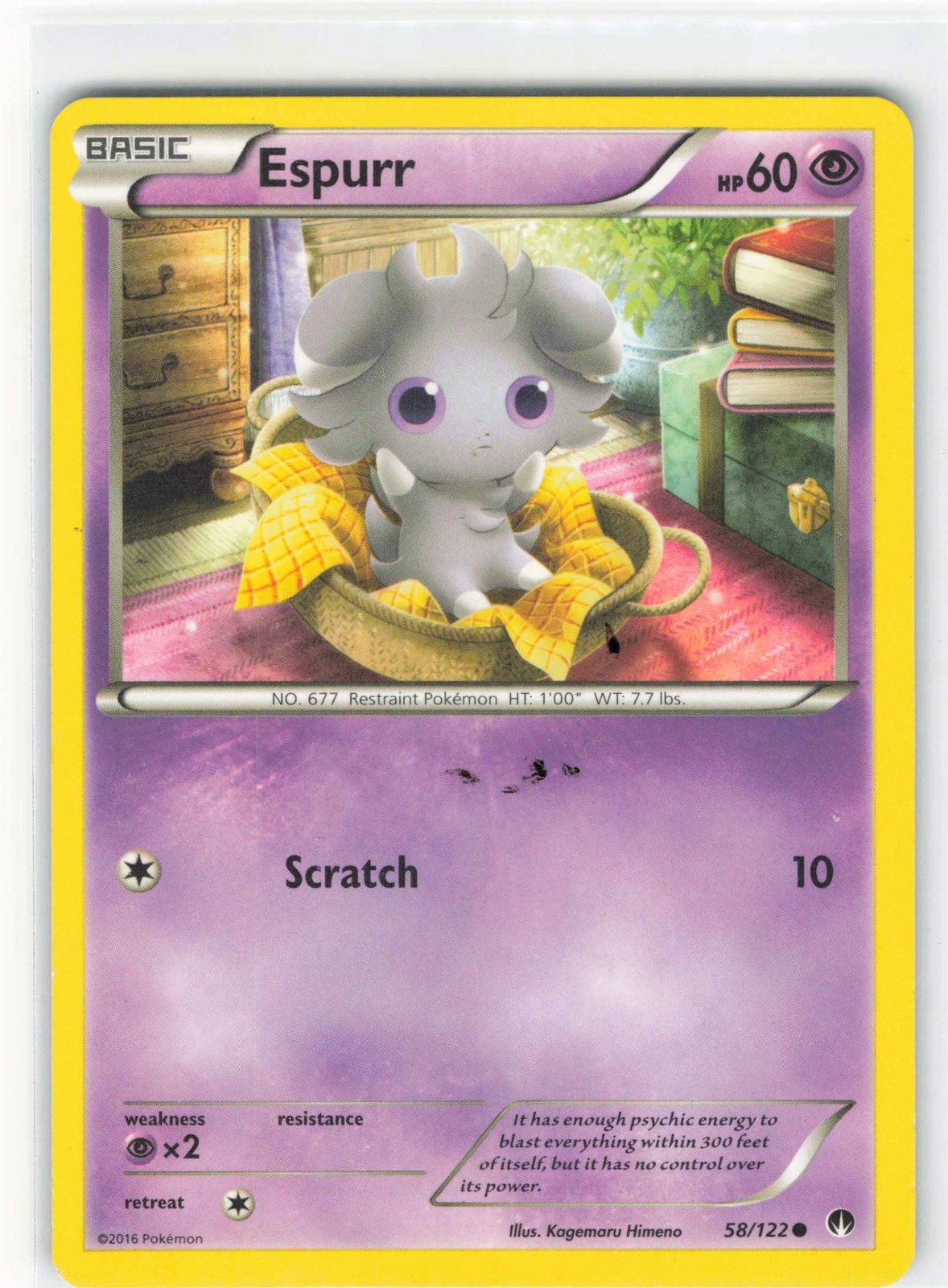 Espurr Common XY - BREAKpoint 58/122 LP