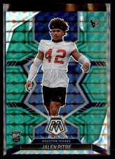 2022 Panini Mosaic #382 Jalen Pitre Mosaic Green