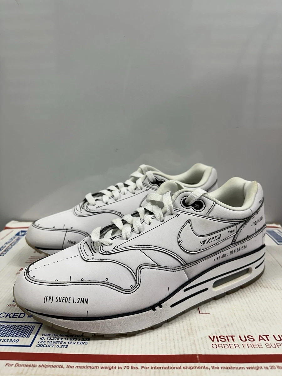 Nike Air Max 1 Sketch To Shelf - Black for Sale | Authenticity