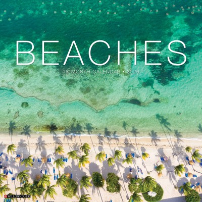 Beaches 2026 12'' x 12'' Wall Calendar (free shipping)