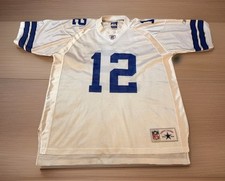 Vintage Reebok Authentic Roger Staubach Dallas Cowboys NFL Football Jersey XXL