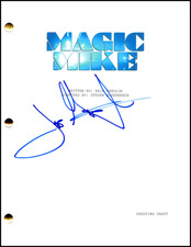 Joe Manganiello Signed Autograph Magic Mike Full Movie Script Screenplay  Richie