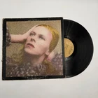 David Bowie Hunky Dory LP US RCA Gold Label Dynaflex 1971 Clean Vinyl Worn Cover