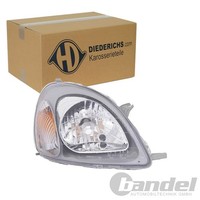 Diederichs Halogen Scheinwerfer Mit Lwr-Motor Rechts FüR Toyota Yaris | 6605082