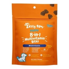 Zesty Paws 8-in-1 Puppy Bites Chicken Flavor Dog Vitamin and Supplements - 60ct