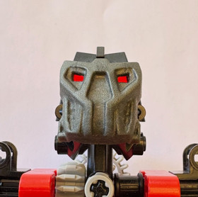 Lego Bionicle Krana Mask Su - Bohrok RARE Collectable Pearl Dark Gray