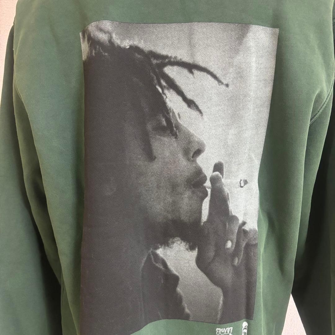 Stussy Bob Marley Pigment Dye Crew Neck L Unused with tag thumbnail 6