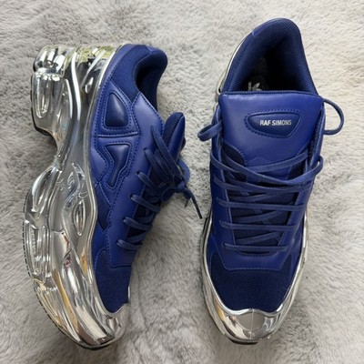 Adidas Ozweego Raf Simons Unity Ink Silver Metallic Size 11.5 Sneakers Shoes 
