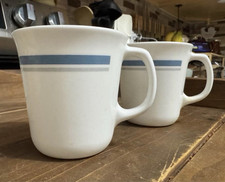 Vintage Corelle Indigo mugs by Corning 2-Piec...
