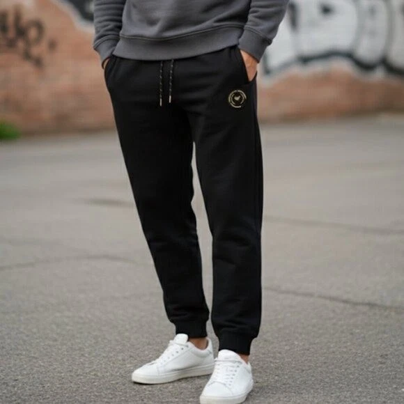 Emporio Armani Cotton Black Pants for Men for sale | eBay