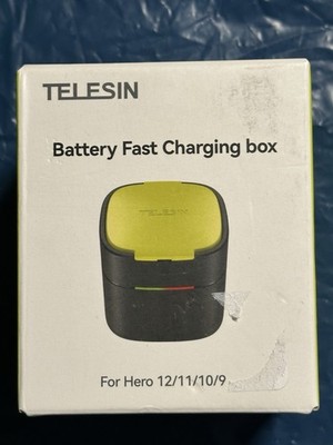 TELESIN° Battery Charger for GoPro, Super Fast Enduro Battery Charger￼