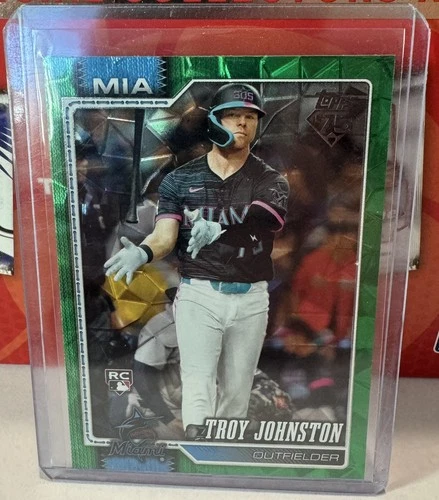 Troy Johnston 2026 Topps Troy Johnston #317 Green