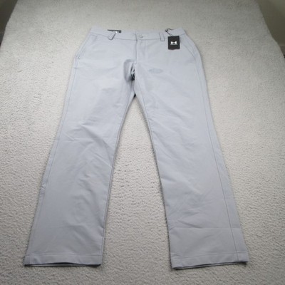 Under Armour Matchplay Tapered Pants Mens 34x30 Gray Performance NEW NWT