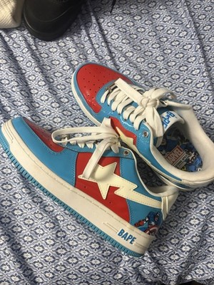 A Bathing Ape Marvel x Bapesta Captain America