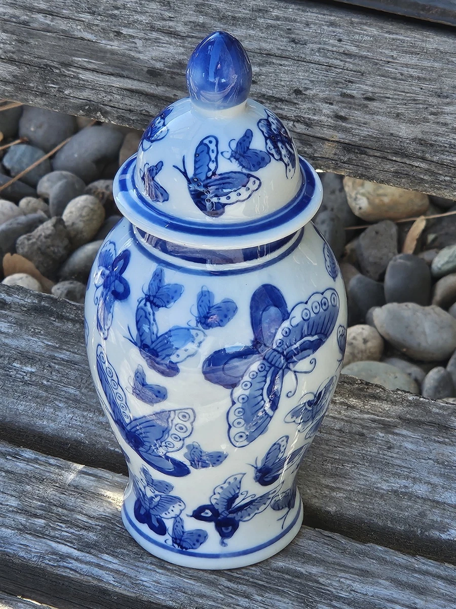 Chinese Butterfly Vase Indiana Collectible Chinese Vases & Jars