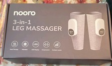NOORO 3-in-1 Leg Massager Advanced System Vibrating Heat Therapy for Legs