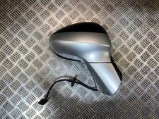 12-16 VAUXHALL ZAFIRA TOURER DRIVER SIDE WING MIRROR SILVER GAN/Z176 (SCRATCHED)