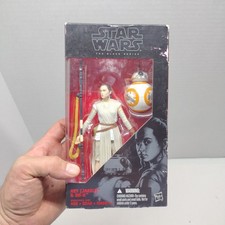 MIB 2015 STAR WARS THE BLACK SERIES REY JAKKU & BB-8 5.5 FIGURE HASBRO