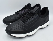 Johnston & Murphy Mens 9.5 XC4 GT4-Luxe Full Grain Leather Waterproof Golf Shoes