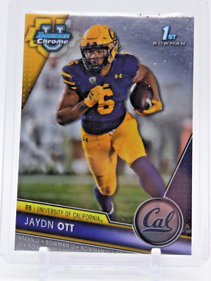 2023 Bowman Chrome University #52 Jaydn Ott California Golden Bears